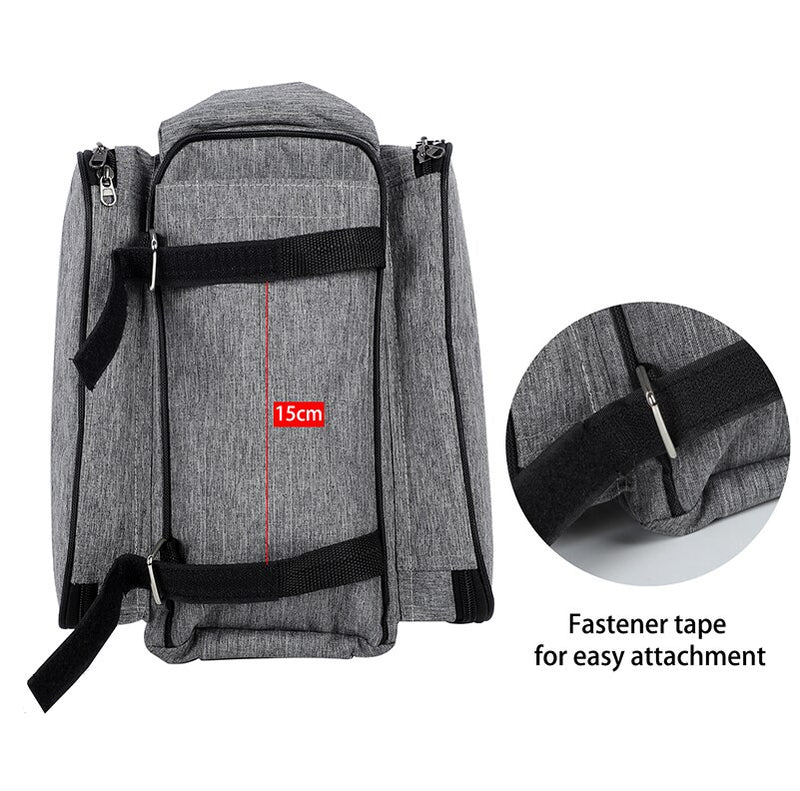 WEST BIKING Waterproof Bike Seat Pannier Pack Luggage Cycling Bag 10-25L Bicycle Pannier Bag