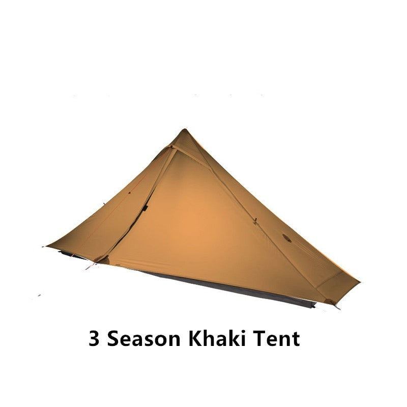 3F UL GEAR LanShan 1 Pro 1 Person  Outdoor Ultralight Camping Tent 3 Season Professional 20D Nylon