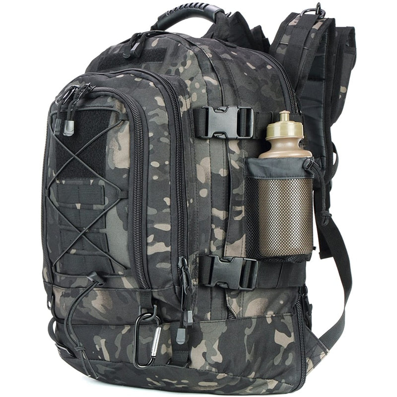 60L Military Tactical Backpack Army Molle Assault Rucksack 3P Outdoor Travel Hiking Rucksacks