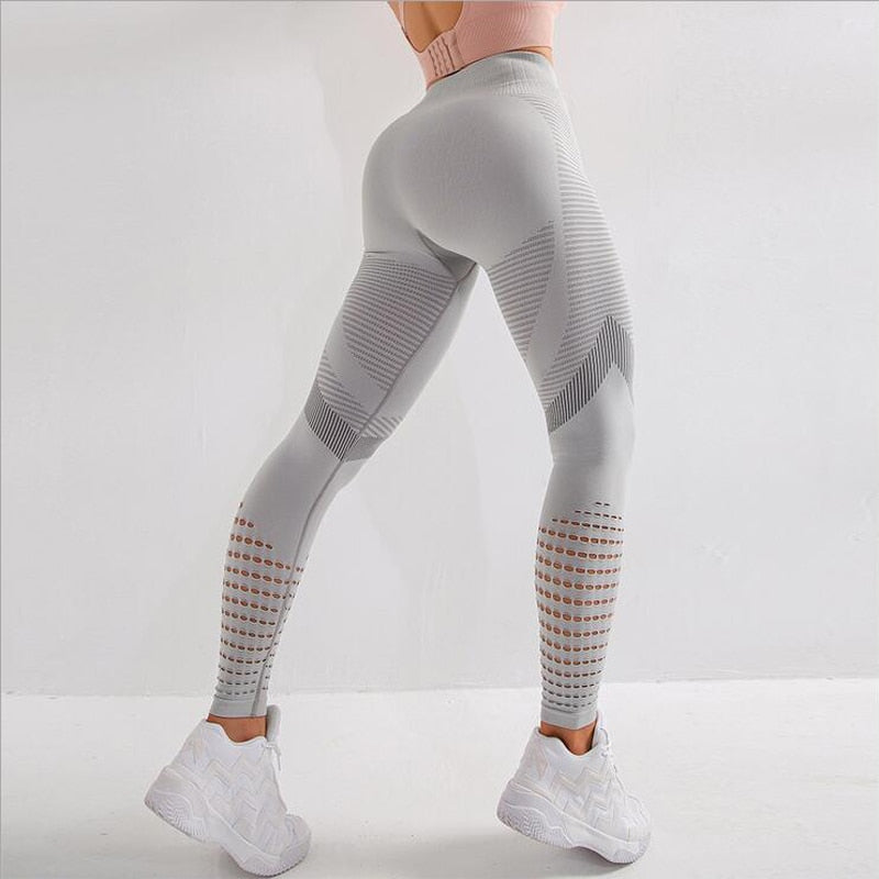 High Waist Fitness Gym Leggings Women Seamless Energy Tights Workout Running Activewear Yoga Pants