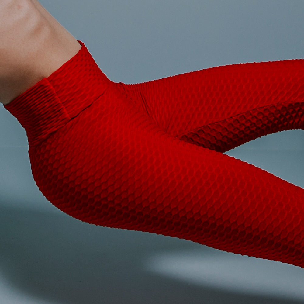 High Waist Fitness Leggings Women Workout Push Up Legging Fashion Solid Color Bodybuilding