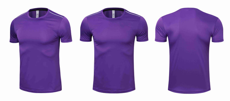 High quality spandex Men Women Kids Running T Shirt Quick Dry Fitness Shirt Training Exercise