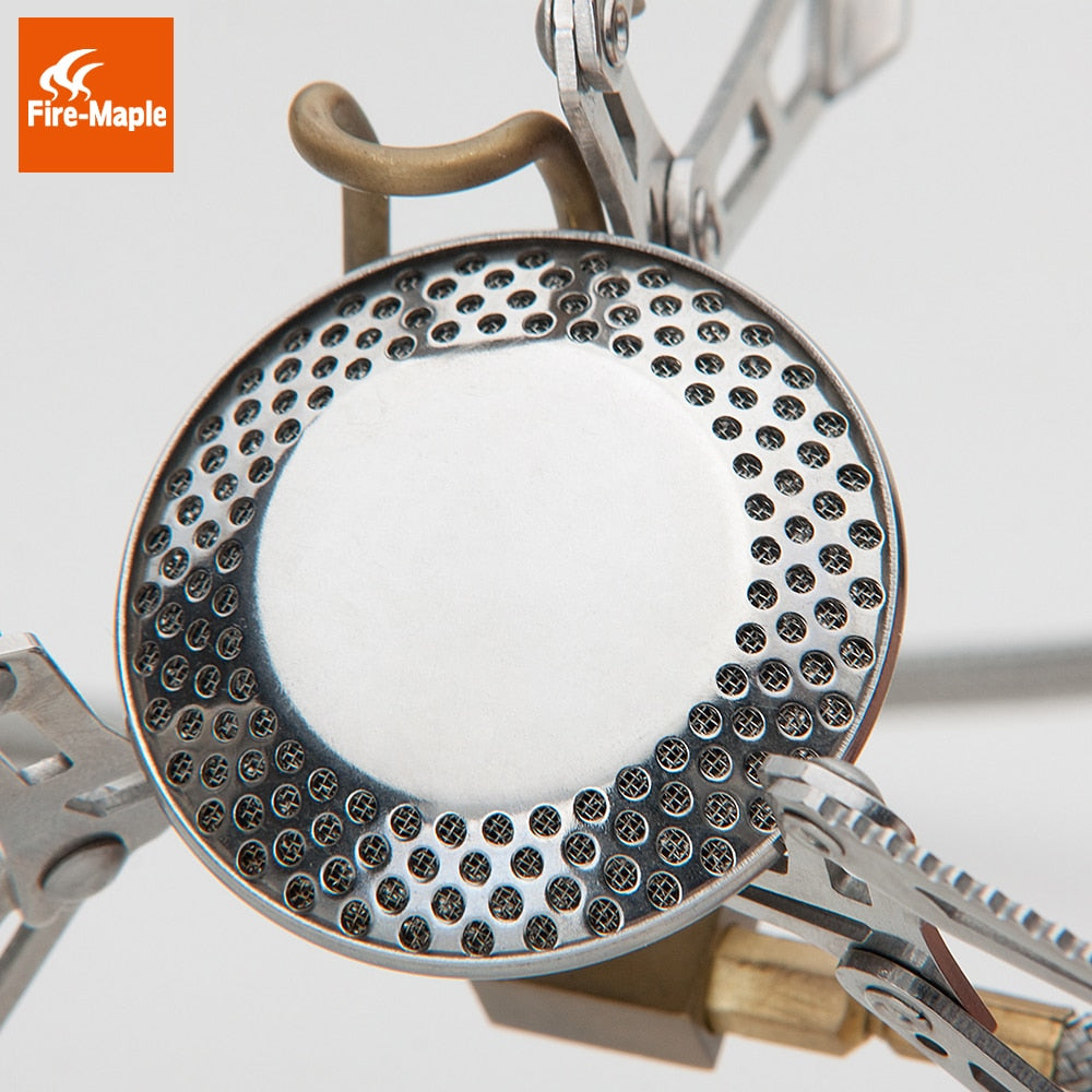 Hiking Gas Stoves Outdoor Picnic Stove Fire Maple Ultralight Portable Stainless Steel Gas Furnace