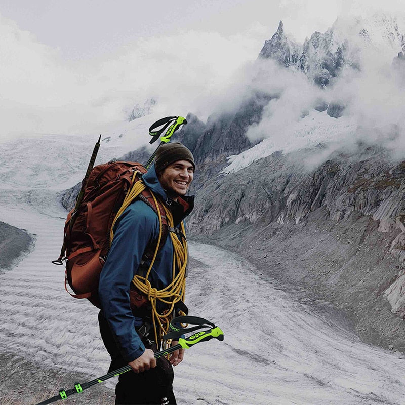 Hitorhike for Nordic walking sticks camping hiking Ultralight Adjustable Telescopic Alpenstock