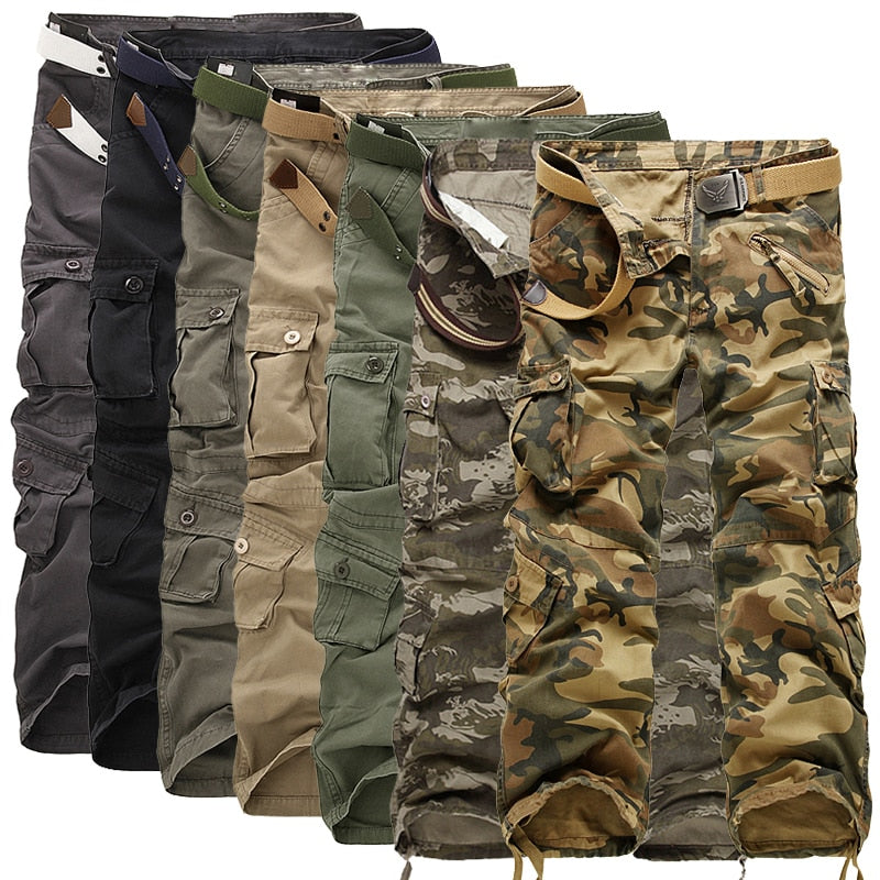 Men Cargo Pants Camouflage Trousers Military Pants for men 7 colours