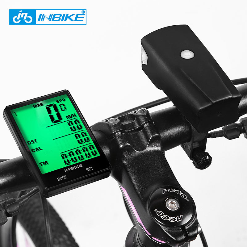 2.8 inch Bicycle Computer Wireless Bike Computer Speedometer Odometer Cycling Stopwatch