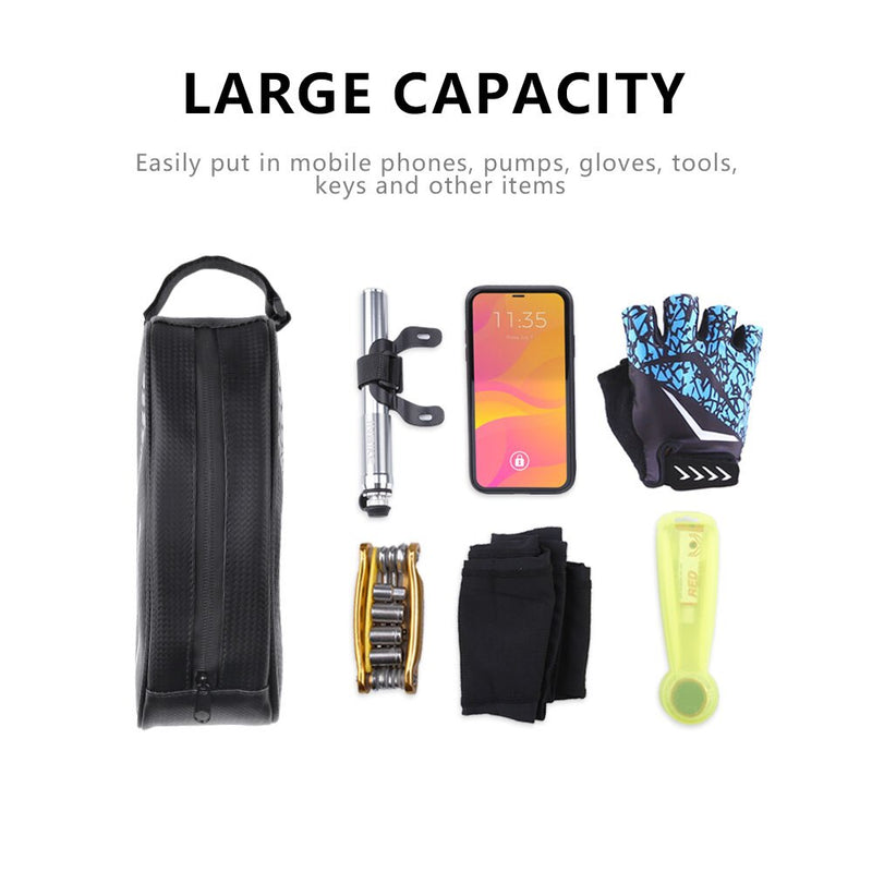 Bike Bag Frame Front Top Tube Cycling Bag Waterproof Electric Scooter Pouch Biking Portable