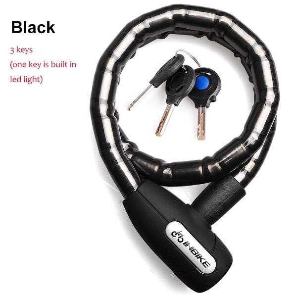 Bicycle Lock Anti-theft Cable Lock 0.85m Waterproof Cycling Motorcycle Cycle MTB Bike