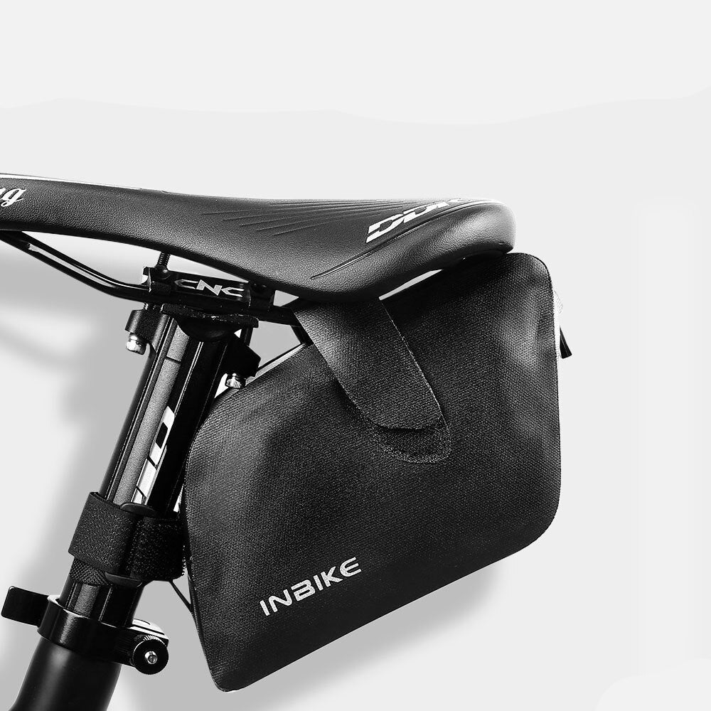 Bicycle Saddle Bag Pouch Waterproof Shockproof Bike Tube Rear Tail Seatpost Bag