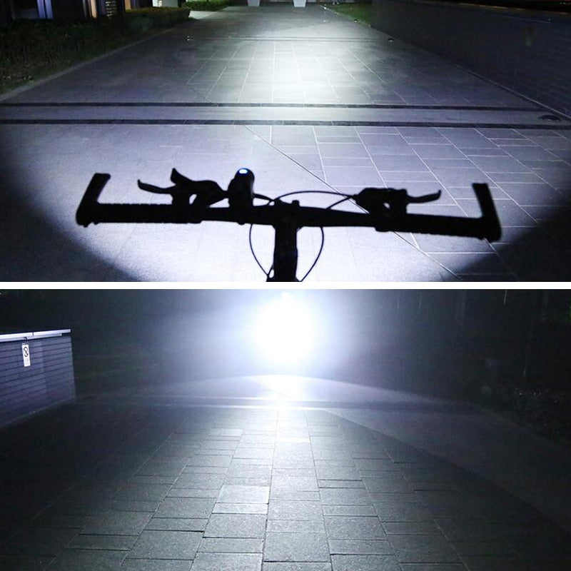 Bike Light Bicycle Flashlight LED Bike Front Light Cycling 1000 Lumens Waterproof USB Rechargeable