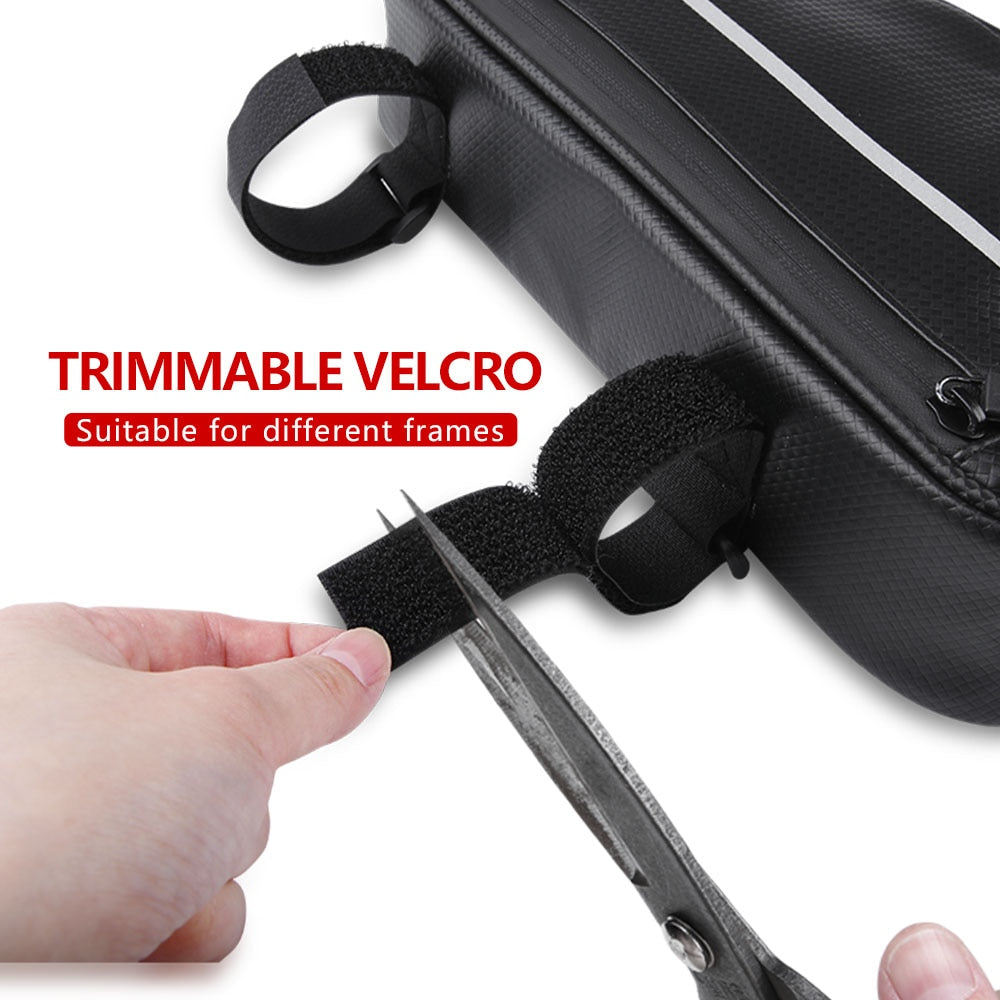 Cycling Bicycle Bags Top Tube Front Frame Bag Waterproof MTB Road Triangle Pannier Dirt-resistant