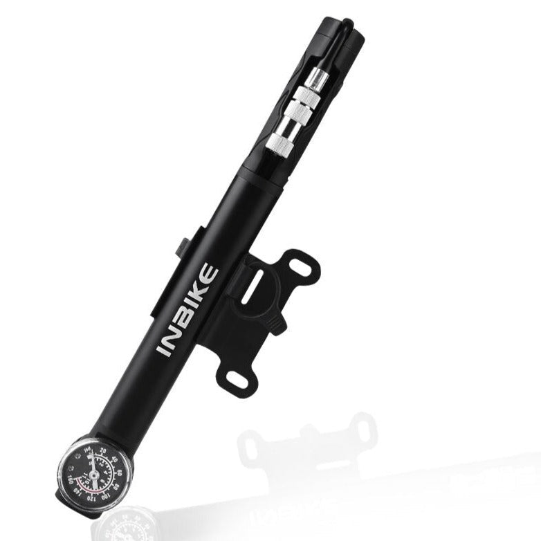 Mini Bike Pump Portable Frame Pump High Pressure Smart Valve Presta & Schrader Bicycle Inflator