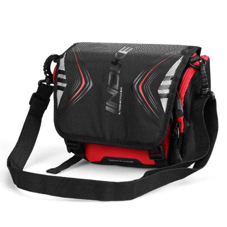 Waterproof Bike Bag Large Capacity Handlebar Front Tube Bag Bicycle Pocket Shoulder Backpack