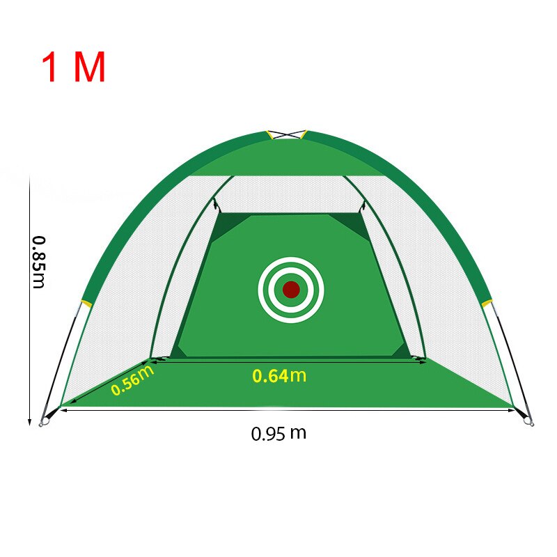 Indoor Golf Practice Net Tent Golf Hitting Cage Garden Grassland Practice Tent Golf