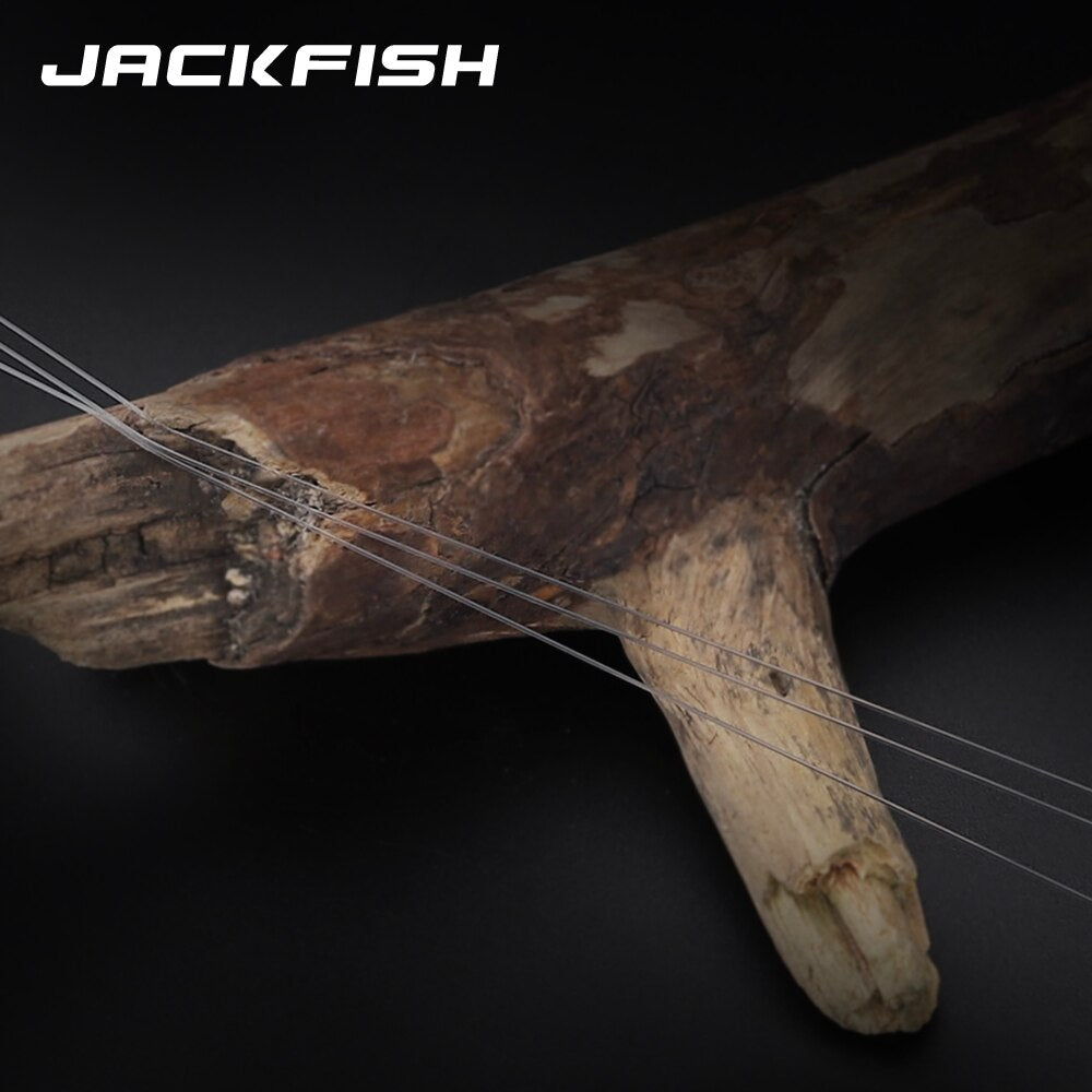JACKFISH 500M Fluorocarbon fishing line 5-30LB Super strong brand Main Line clear fly fishing line