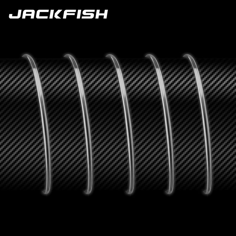 JACKFISH 500M Fluorocarbon fishing line 5-30LB Super strong brand Main Line clear fly fishing line
