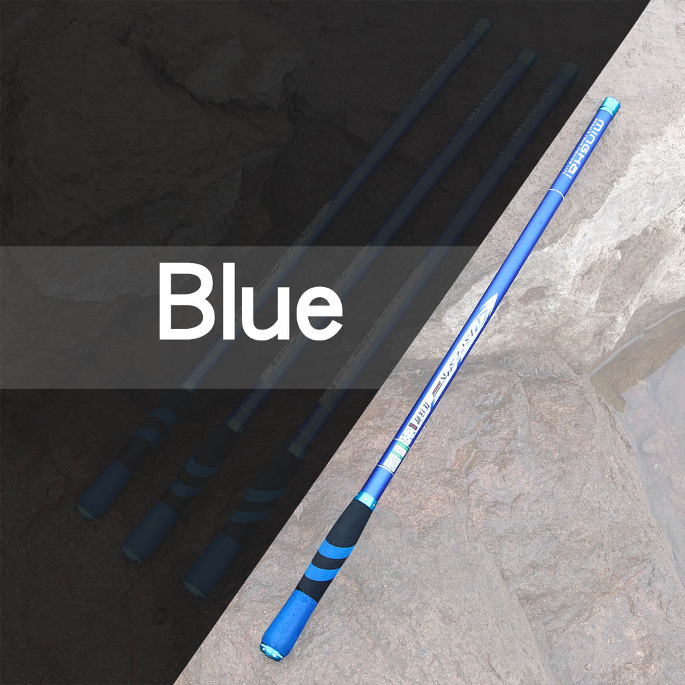 JOSBY Carbon Fiber Telescopic Fishing Rod Pesca Stream Hand Pole Carp Ultralight Super hard Travel 3.6/4.5/5.4/6.3/7.2M
