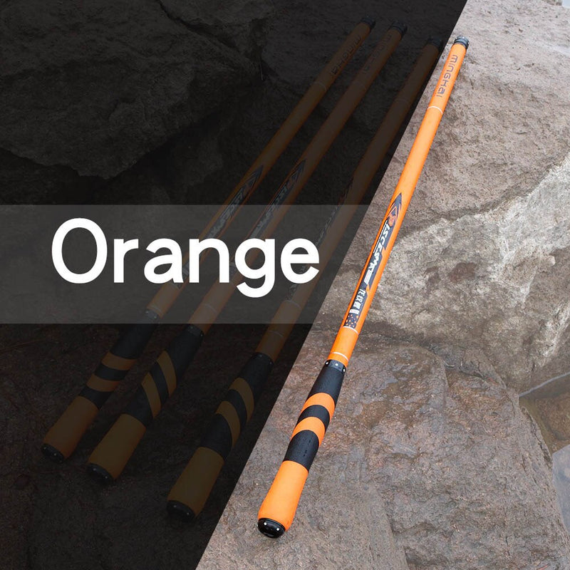 JOSBY Carbon Fiber Telescopic Fishing Rod Pesca Stream Hand Pole Carp Ultralight Super hard Travel 3.6/4.5/5.4/6.3/7.2M