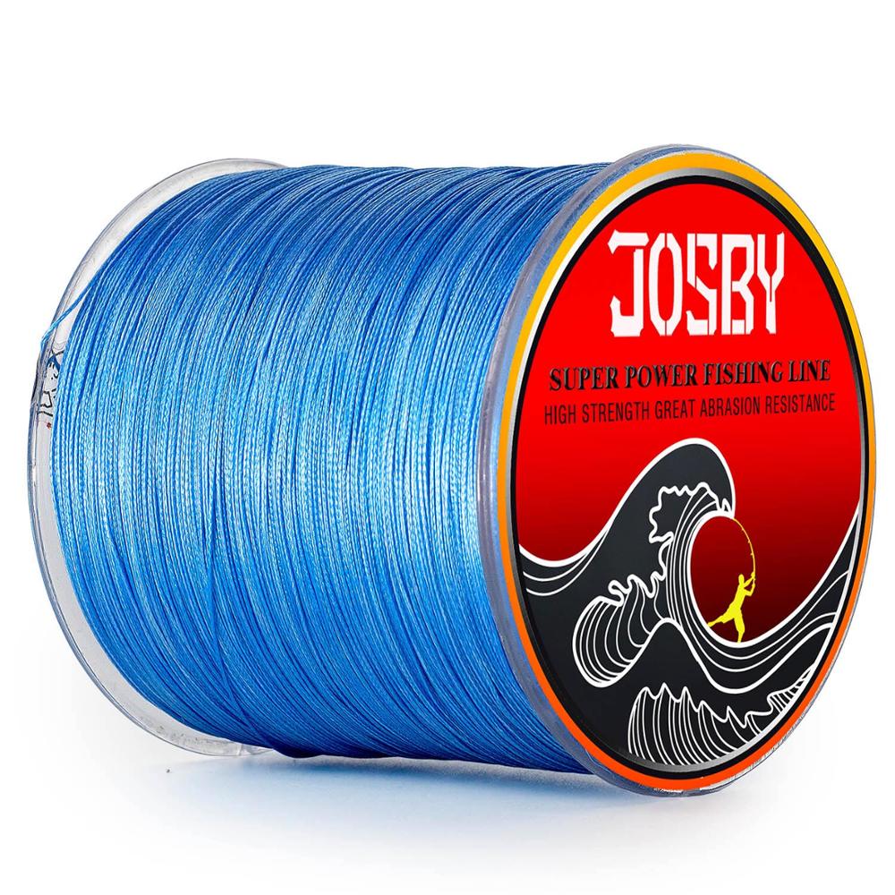 JOSBY 8 Strand Japan Super Strong PE Braided Fishing Line Multifilament Fishing Line 500m Braid