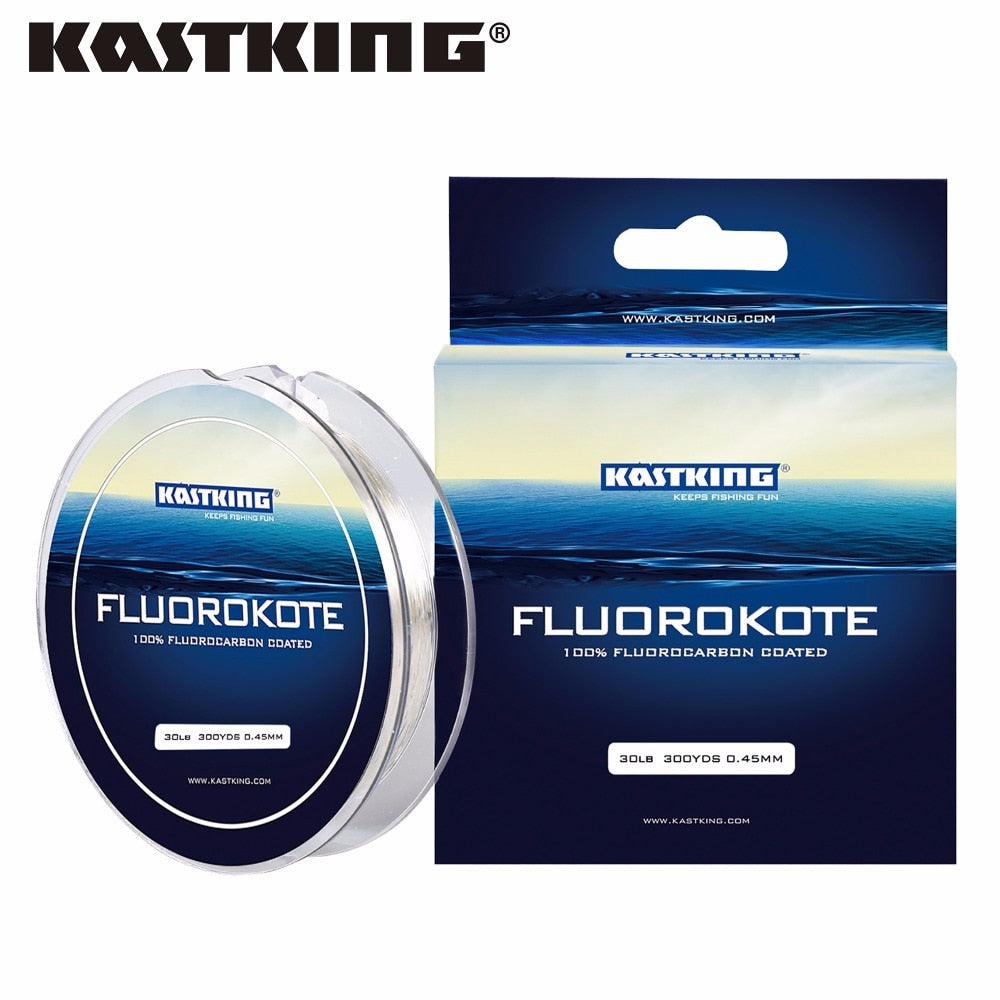 KastKing Brand 300Yds/274m Top Grade Japanese 0.18-0.48mm Fluorocarbon Coating Fishing Line