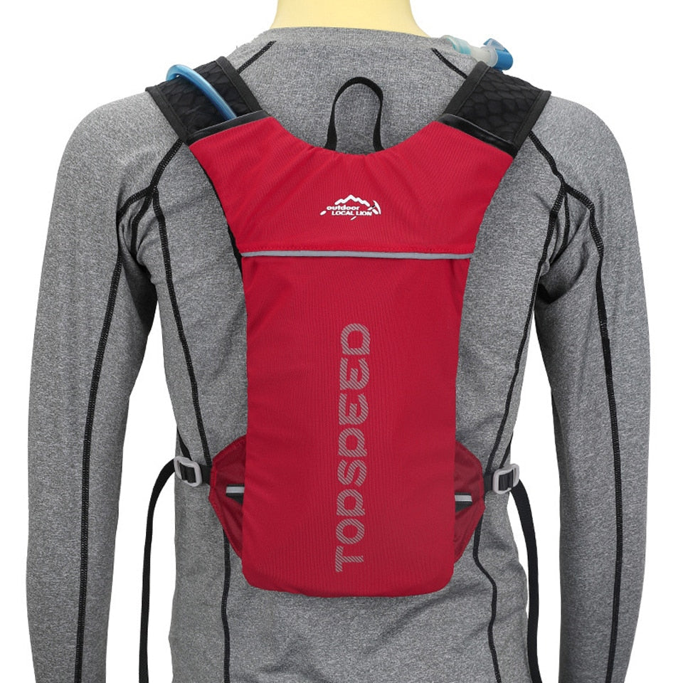 LOCAL LION Running Bag Bicycle Backpack Cycling Run Bag Rucksack Hydration Men Sport Bags Light
