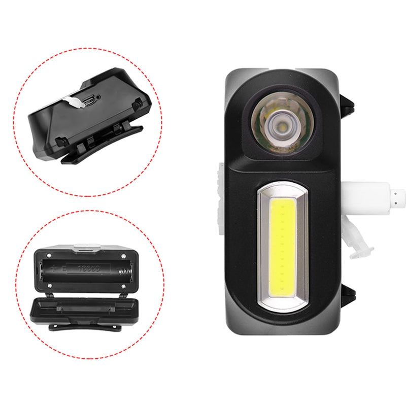 Z30 LED Headlamp Headlights Outdoor Camping Portable Mini XPE+COB Headlamp USB Charging