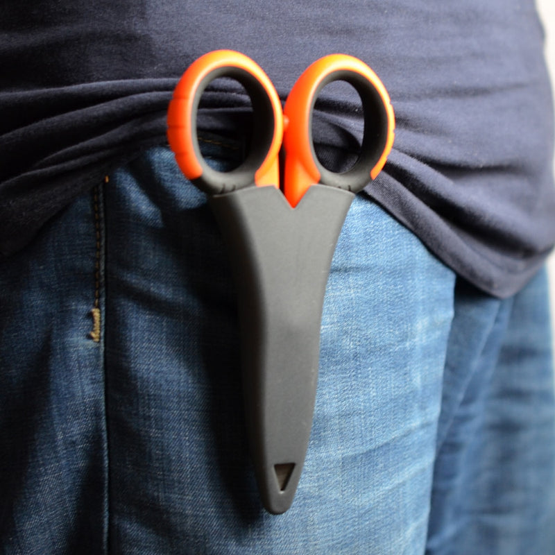 MNFT 1Set Fishing Scissors&Storage Case Braid Line Lure Cutter 14cm Mini Fish Use Scissors Multifunction Portable Fishing Tools