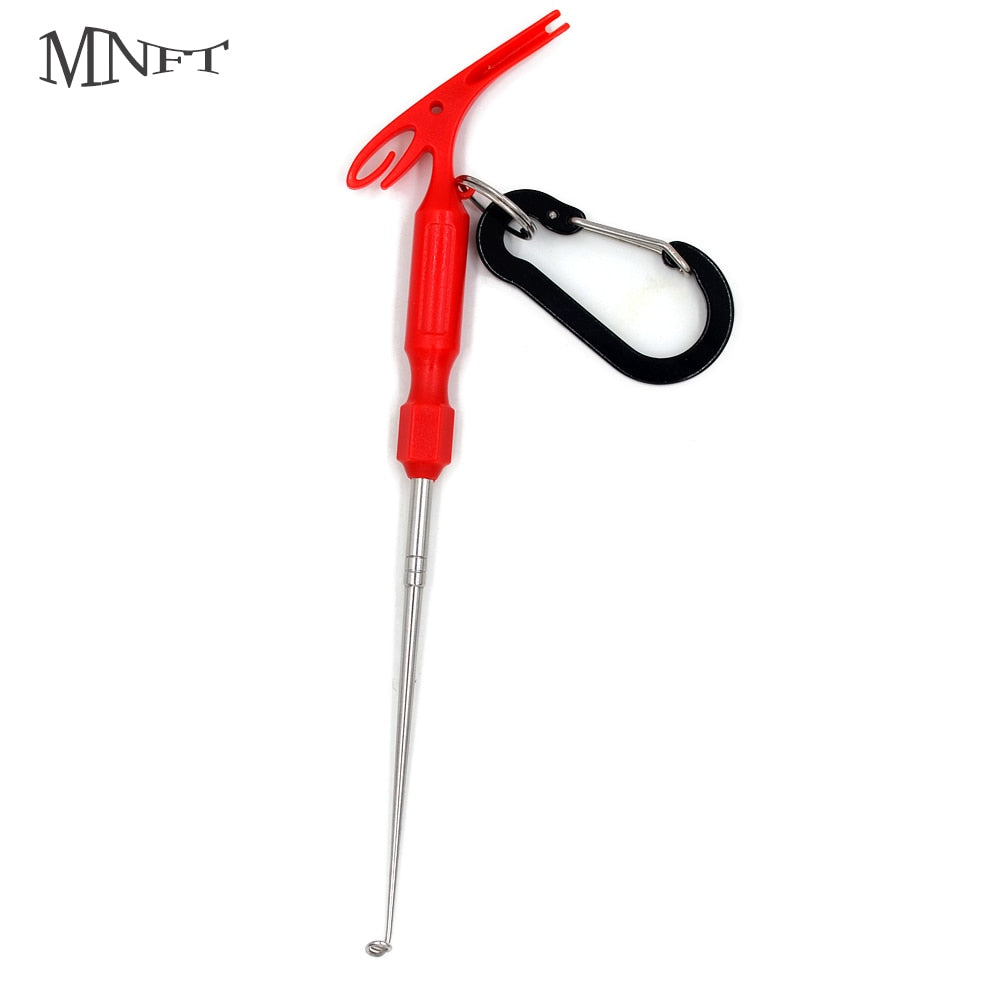 MNFT Pen Shape Hook Remover Quick Knot Tying Tool 3 in 1 Fishing Multi  Loop Knot Tyer Tools Fly Fishing Angler Tackle