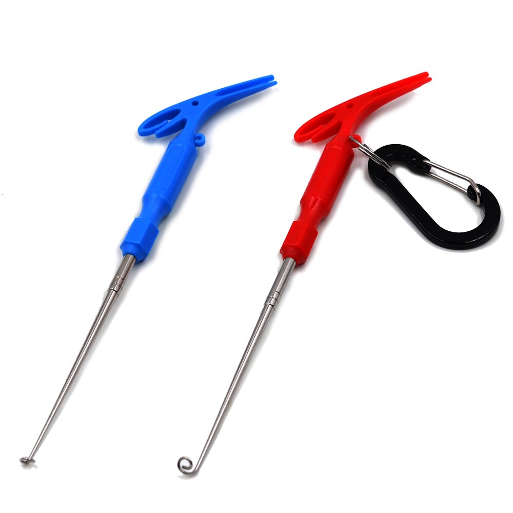 MNFT Pen Shape Hook Remover Quick Knot Tying Tool 3 in 1 Fishing Multi  Loop Knot Tyer Tools Fly Fishing Angler Tackle