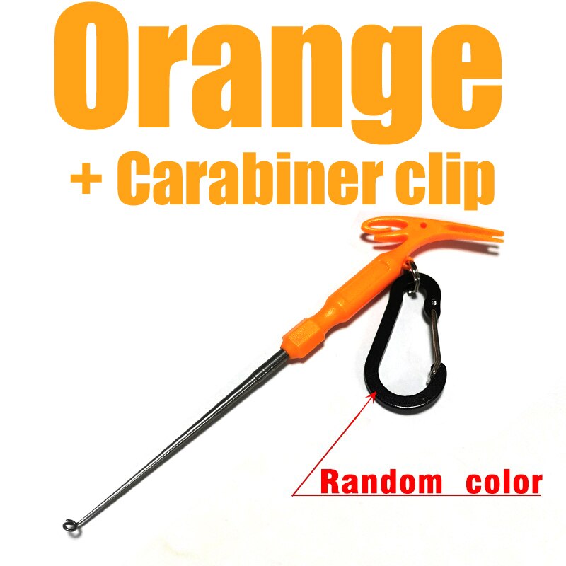 MNFT Pen Shape Hook Remover Quick Knot Tying Tool 3 in 1 Fishing Multi  Loop Knot Tyer Tools Fly Fishing Angler Tackle