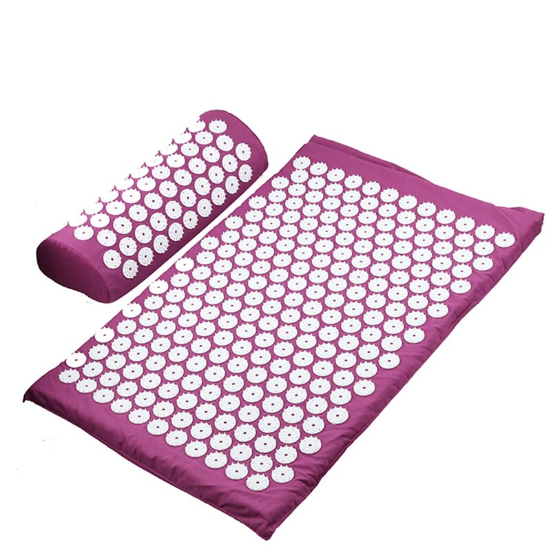 Massager Cushion Massage Yoga Mat Acupressure Relieve Stress Back Body Pain Spike Mat Acupuncture
