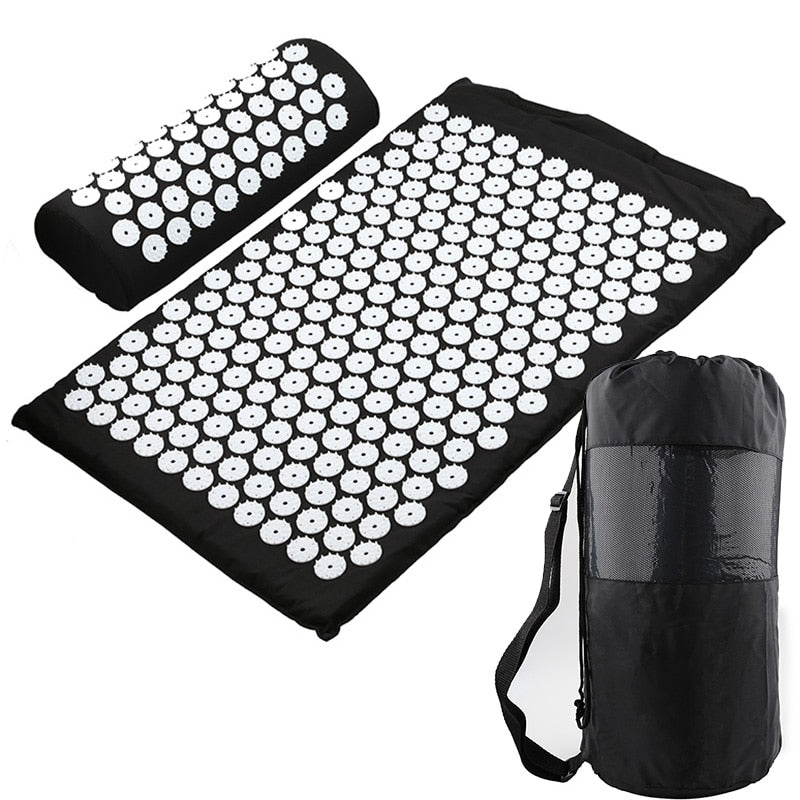 Massager Cushion Massage Yoga Mat Acupressure Relieve Stress Back Body Pain Spike Mat Acupuncture