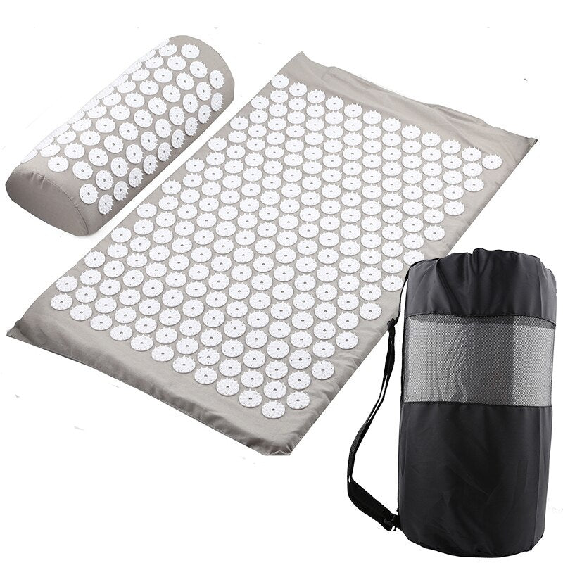 Massager Cushion Massage Yoga Mat Acupressure Relieve Stress Back Body Pain Spike Mat Acupuncture
