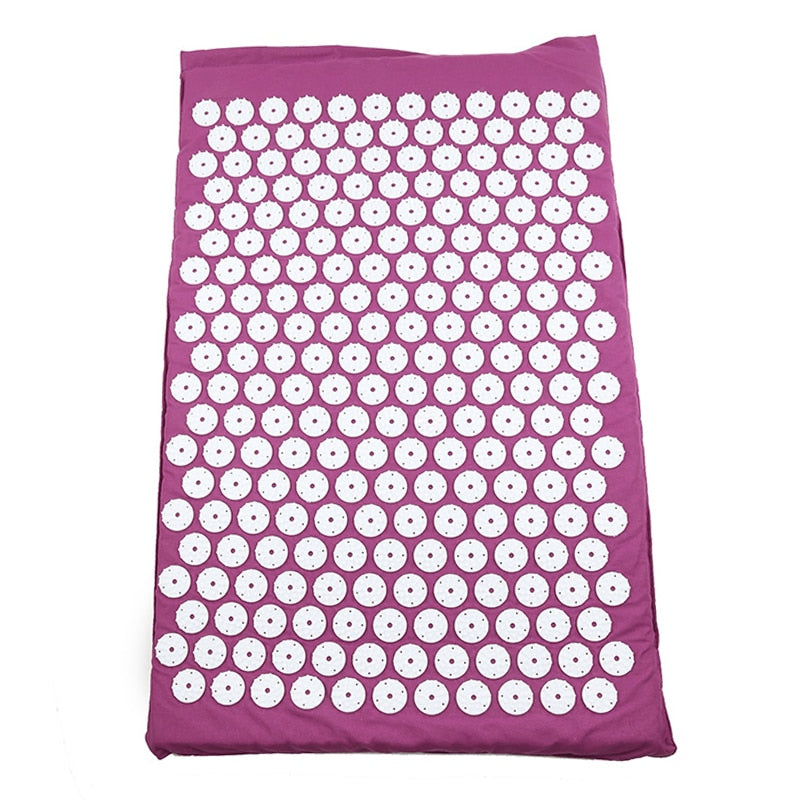 Massager Cushion Massage Yoga Mat Acupressure Relieve Stress Back Body Pain Spike Mat Acupuncture