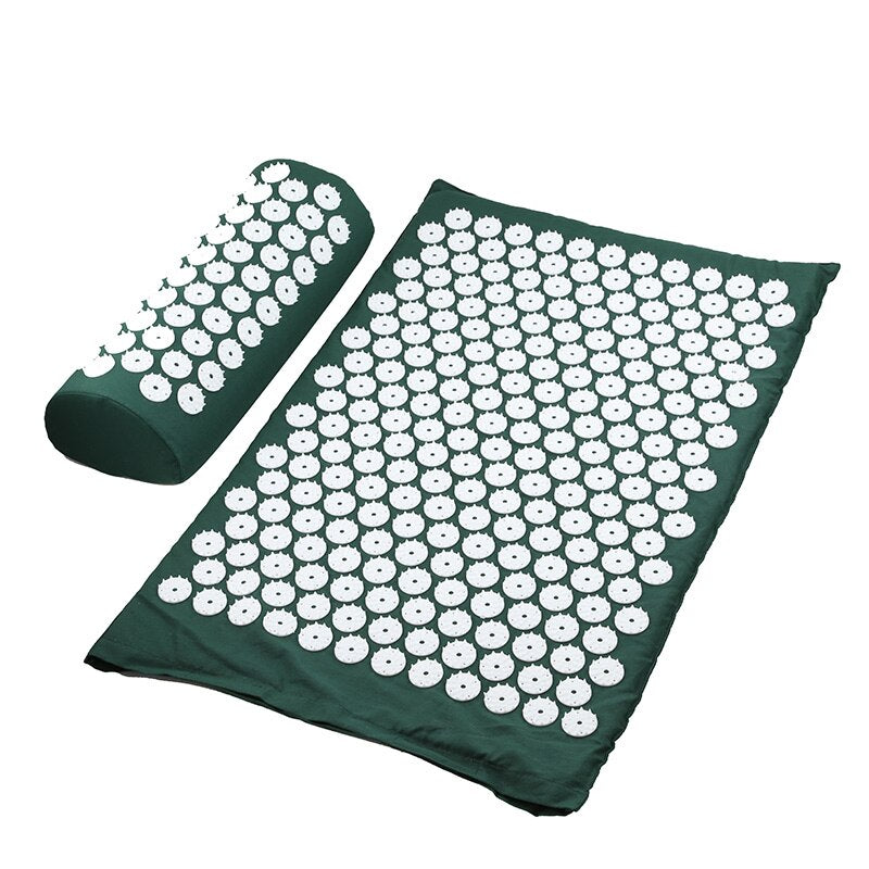 Massager Cushion Massage Yoga Mat Acupressure Relieve Stress Back Body Pain Spike Mat Acupuncture