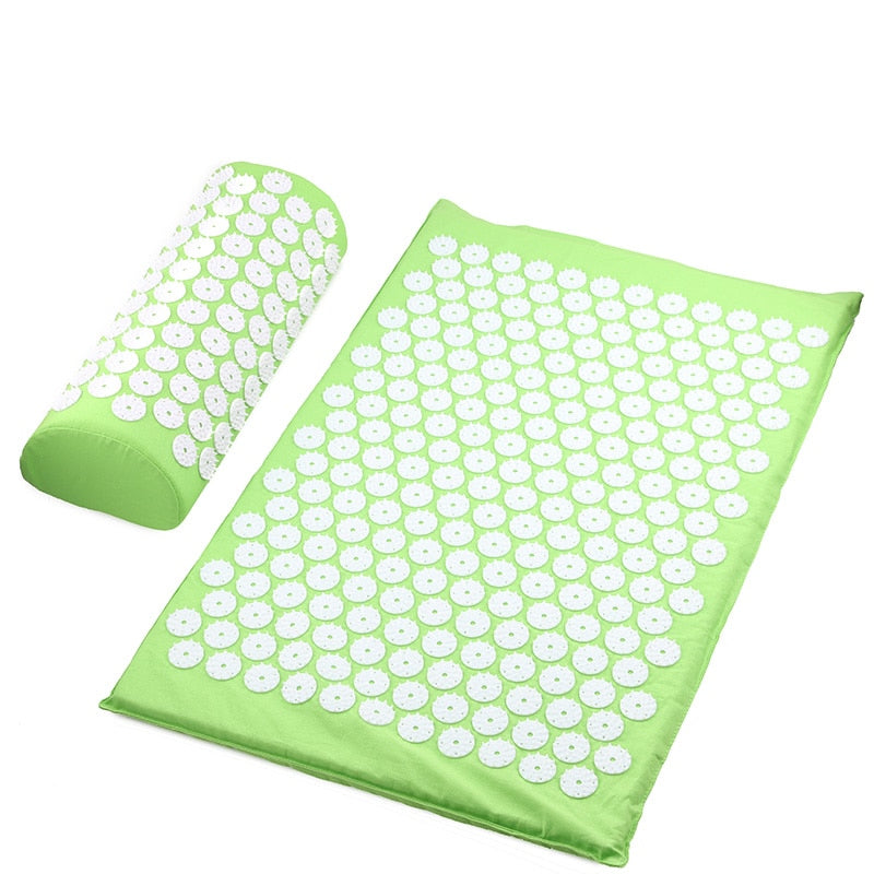 Massager Cushion Massage Yoga Mat Acupressure Relieve Stress Back Body Pain Spike Mat Acupuncture