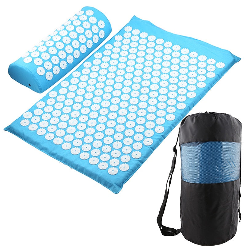 Massager Cushion Massage Yoga Mat Acupressure Relieve Stress Back Body Pain Spike Mat Acupuncture