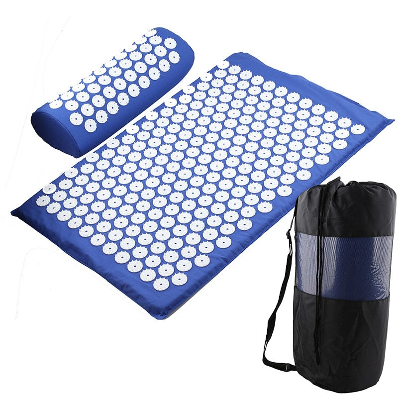 Massager Cushion Massage Yoga Mat Acupressure Relieve Stress Back Body Pain Spike Mat Acupuncture