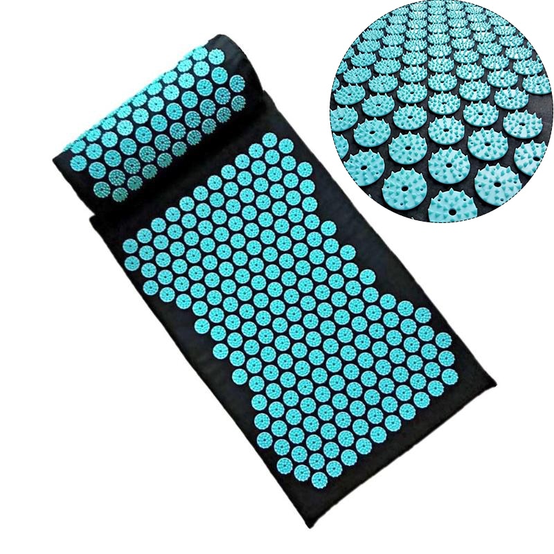 Massager Cushion Mat Yoga Mat Acupressure Relieve Back Relieve Body Pain Spike Mat Acupuncture