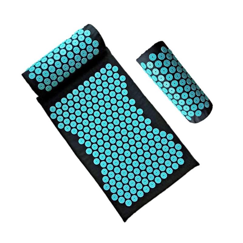 Massager Cushion Mat Yoga Mat Acupressure Relieve Back Relieve Body Pain Spike Mat Acupuncture