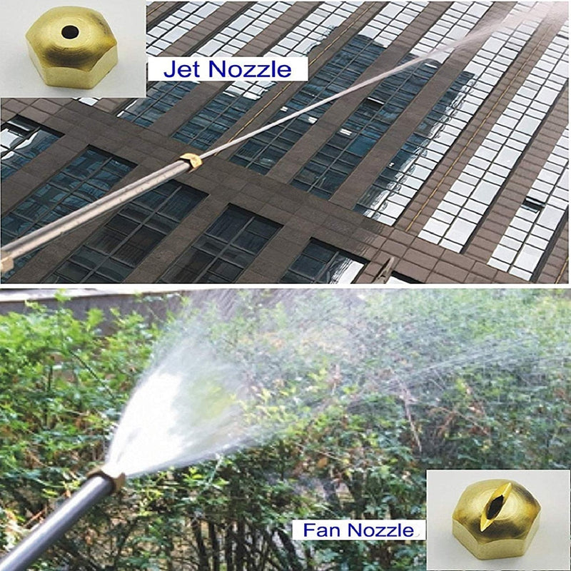 Meijuner Car High Pressure Water Gun 46cm Jet Garden Washer Hose Wand Nozzle Sprayer Watering Spray