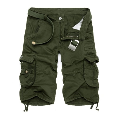 Mens Military Cargo Shorts 2020 Brand New Army Camouflage Tactical Shorts Men Cotton Loose Work