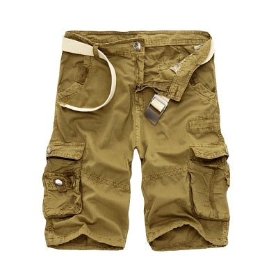 Mens Military Cargo Shorts 2020 Brand New Army Camouflage Tactical Shorts Men Cotton Loose Work