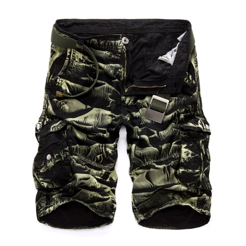 Mens Military Cargo Shorts 2020 Brand New Army Camouflage Tactical Shorts Men Cotton Loose Work