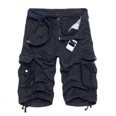Mens Military Cargo Shorts 2020 Brand New Army Camouflage Tactical Shorts Men Cotton Loose Work