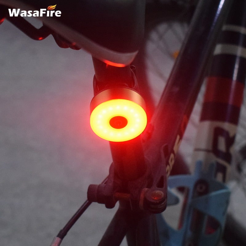 Mini LED Bicycle Tail Light Usb Chargeable Bike Rear Lights IPX5 Waterproof Safety Warning Cycling