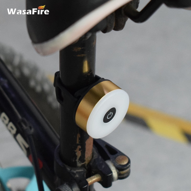 Mini LED Bicycle Tail Light Usb Chargeable Bike Rear Lights IPX5 Waterproof Safety Warning Cycling