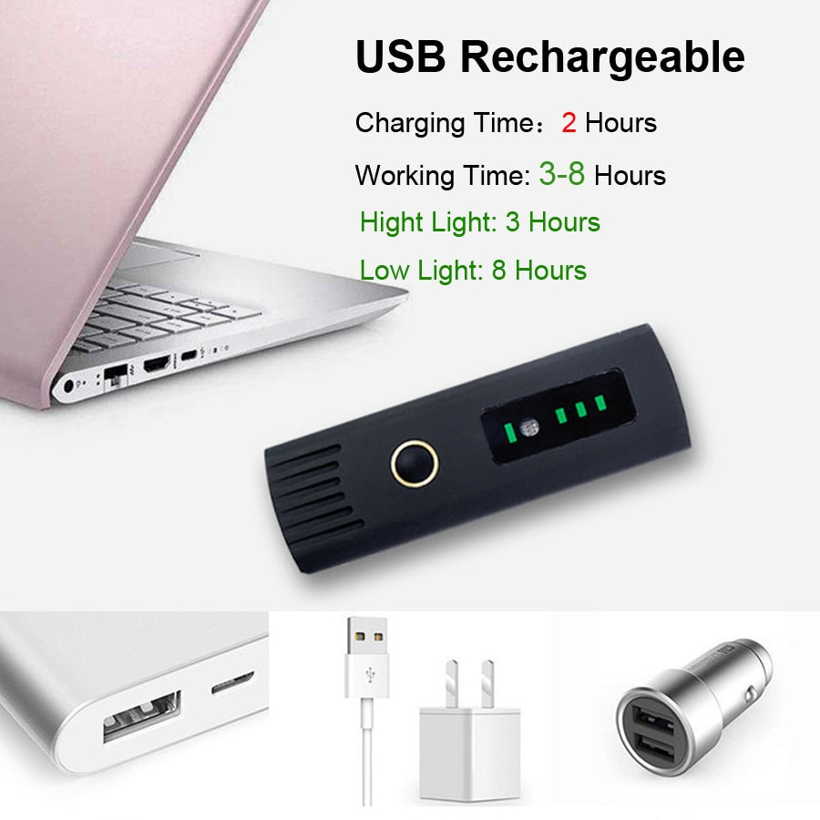 NEWBOLER Smart Induction Bicycle Front Light Set USB Rechargeable Rear Light LED Headlight Bike Lamp