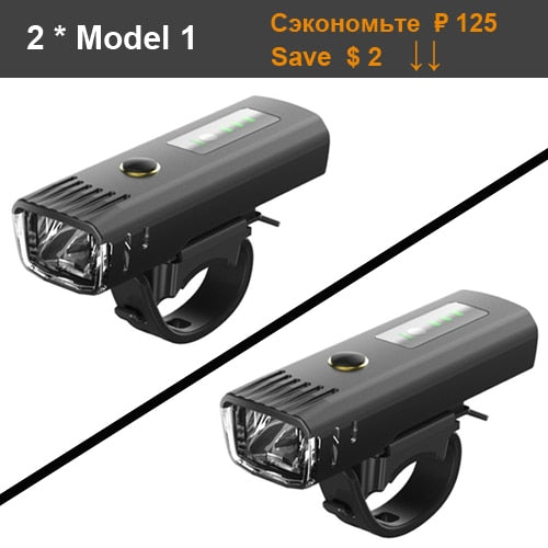 NEWBOLER Smart Induction Bicycle Front Light Set USB Rechargeable Rear Light LED Headlight Bike Lamp