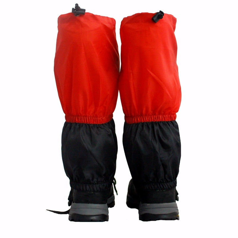 Natrure woship 1 Pair Waterproof Outdoor Hiking Walking Climbing Hunting Snow Legging Gaiters ski